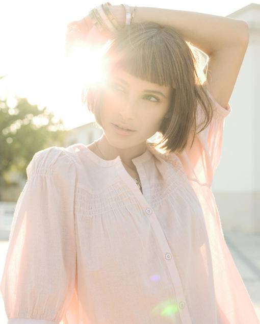 短发唯美非主流意境图片