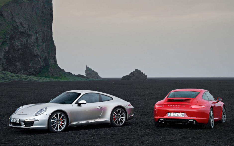 保时捷911 Carrera双子汽车高清图片
