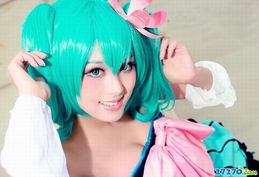 糖果miku And rin 超萌可爱cosplay图片