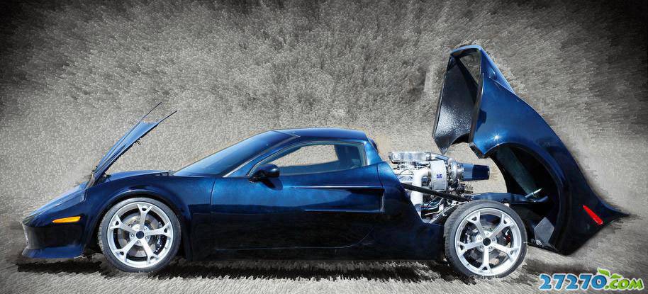 超级跑车Alessi AR-1