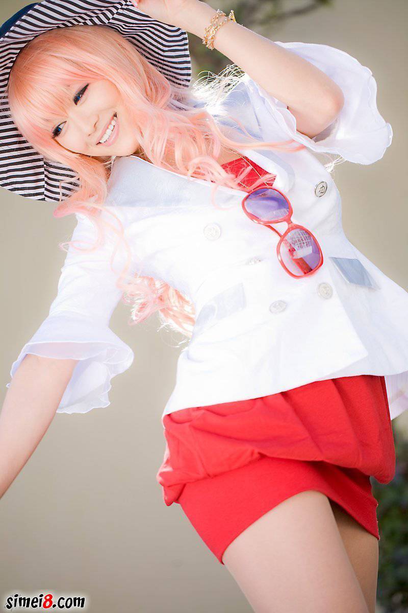 cosplay美女的性感爆乳个人秀