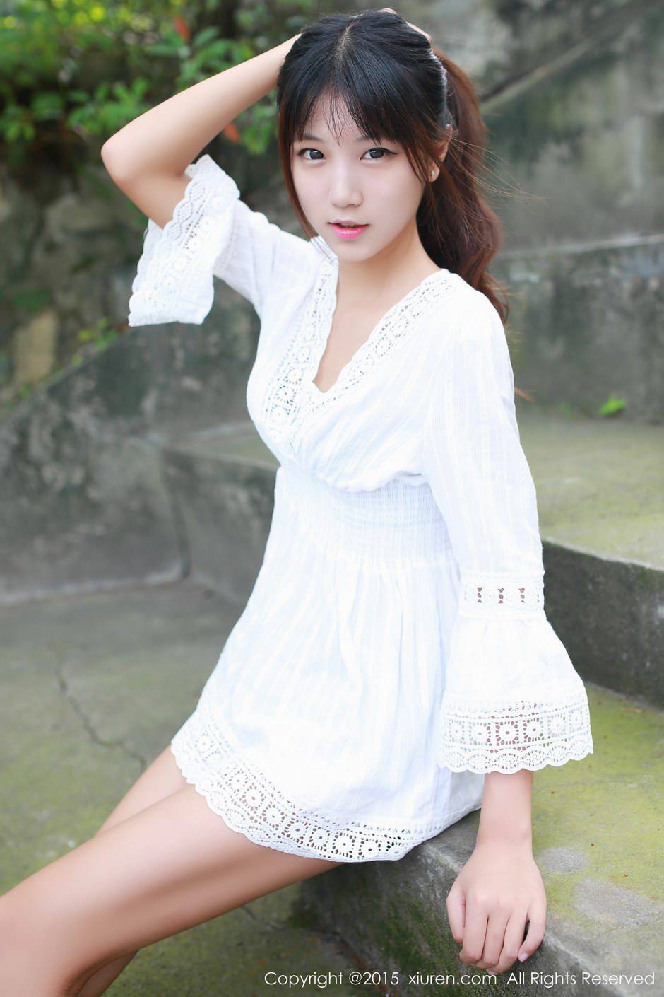 秀人网清纯女孩徐畅甜美迷人写真照