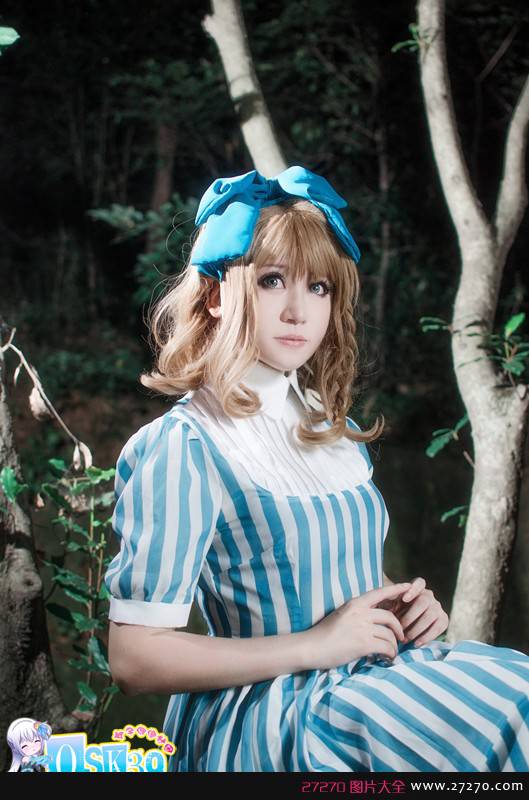 唯美《失忆症女主冥土的国》迷人cosplay图片