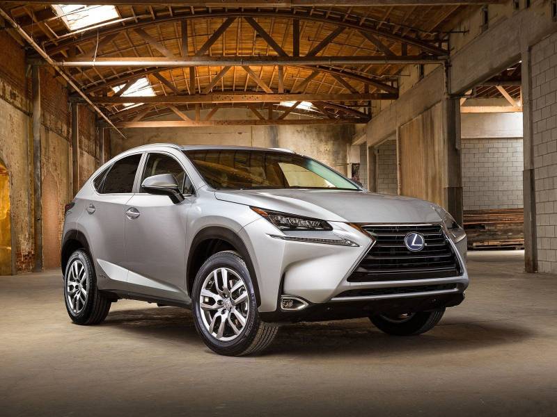 LexusNX2015年新款概念白色跑车壁纸