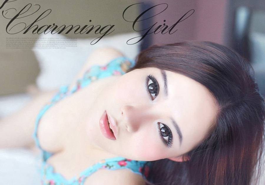 美女模特君君性感内衣私房写真