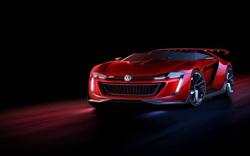 大众GTI Roadster红色炫酷超经典登场