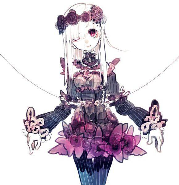 冷酷个性的卡通女生图片大全