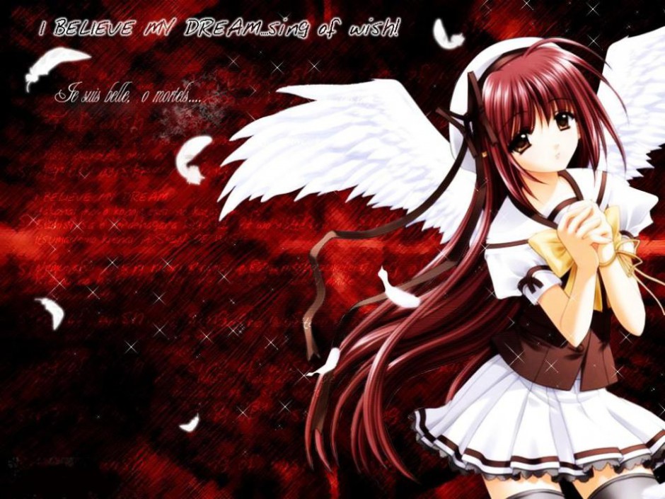 动漫图片邪恶女生可爱紫色服饰