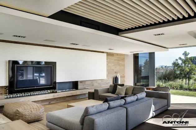 豪华山间别墅精美华丽装修效果图