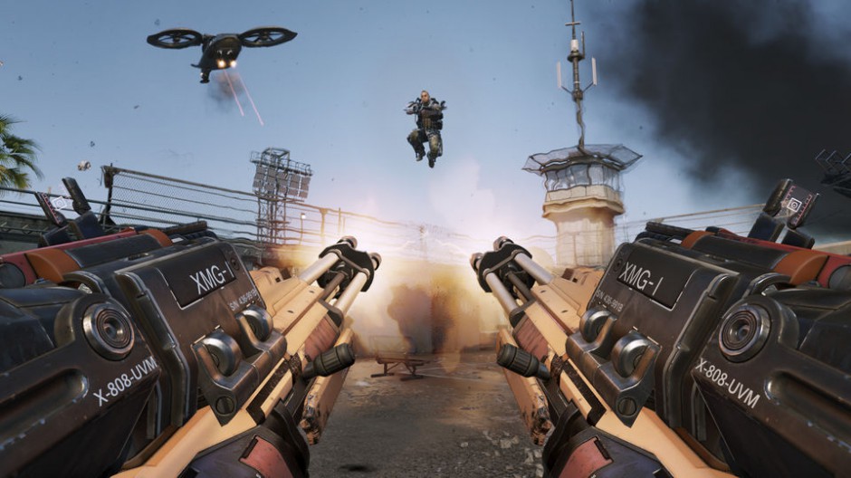 《使命召唤11：高级战争》射击游戏图片
