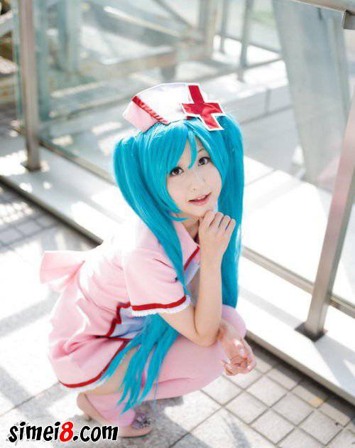 超萌的真人cosplay初音图片