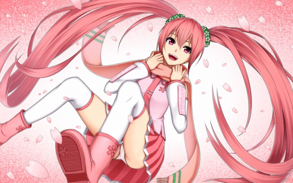 樱初音长发性感动漫美女图片