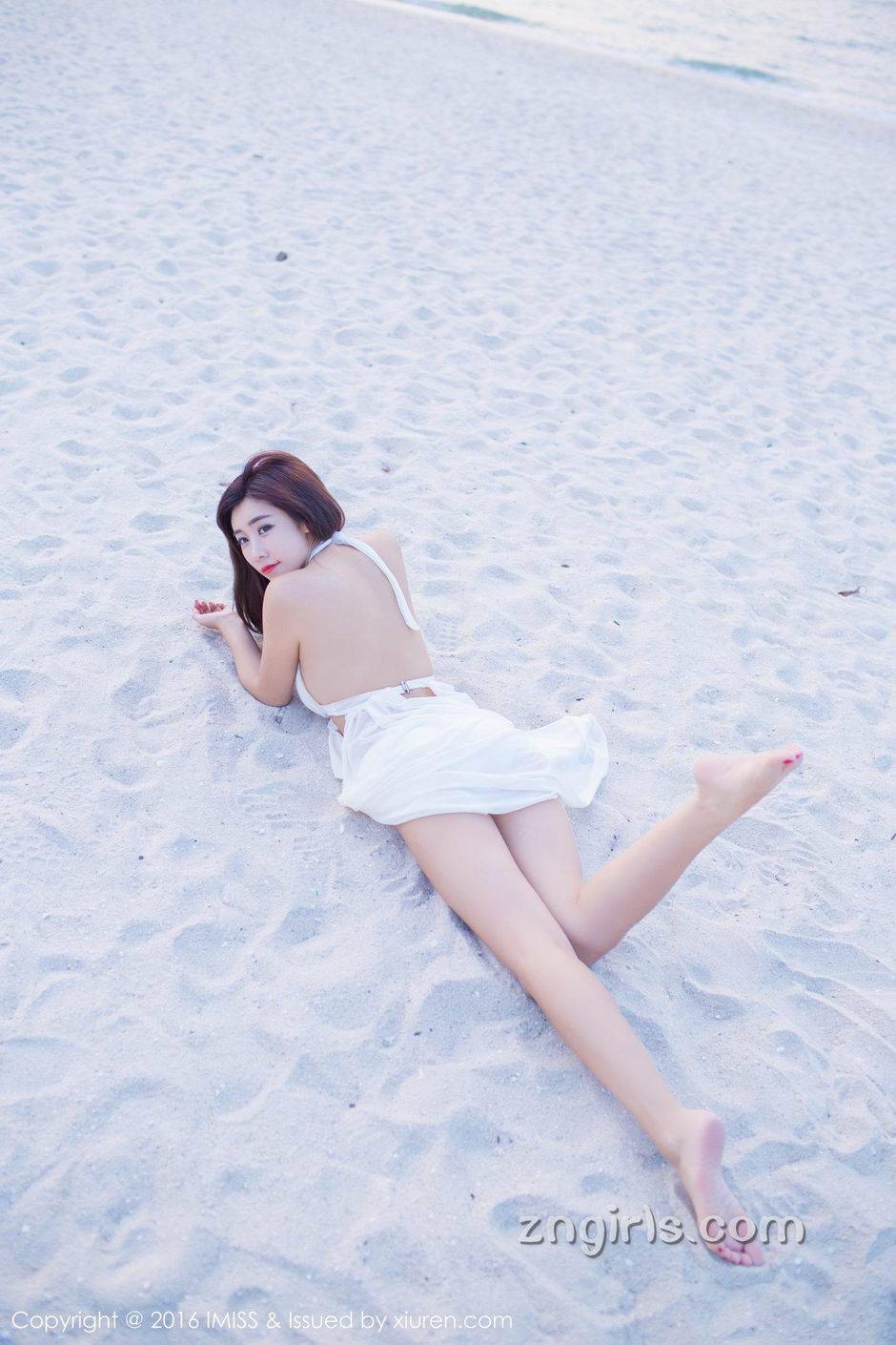 秀人模特程小烦清新性感兰卡威岛旅拍