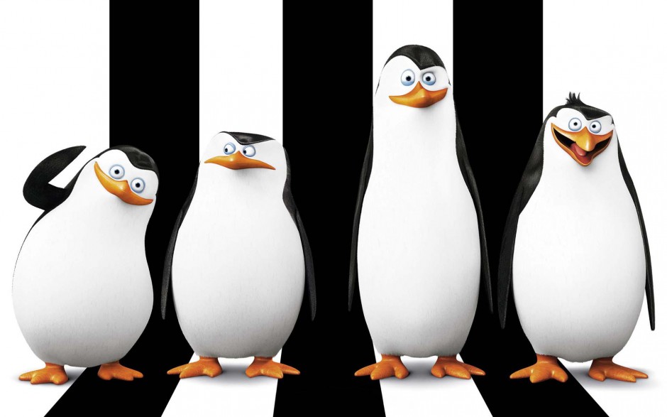 科幻电影《马达加斯加的企鹅》高清宽屏电脑壁纸