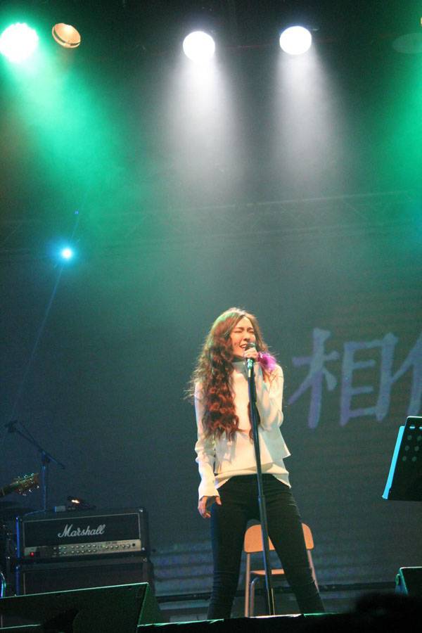 台湾女歌手范玮琪个人演唱会狂野开唱