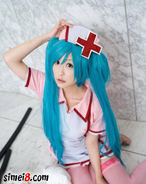 超萌的真人cosplay初音图片