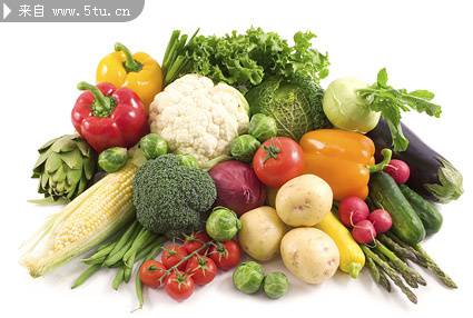 绿色植物图片大全 健康的有机蔬菜