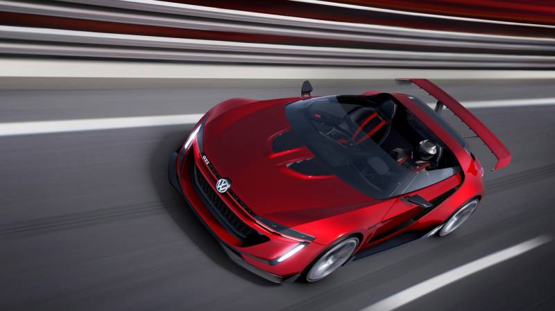 大众GTI Roadster概念跑车极致酷炫登场