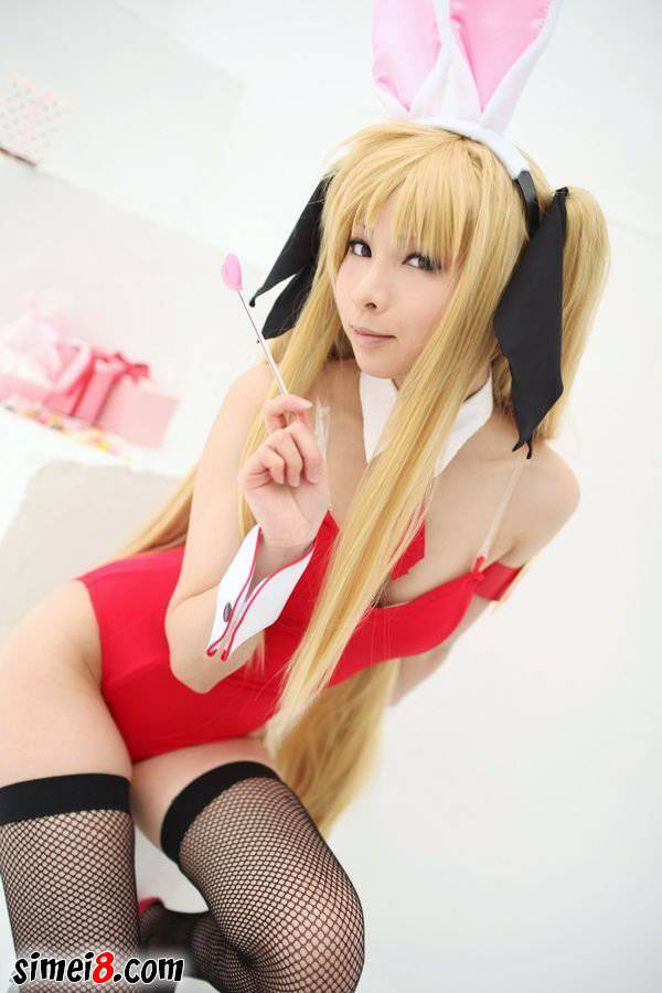 性感迷人的兔女郎cos图片