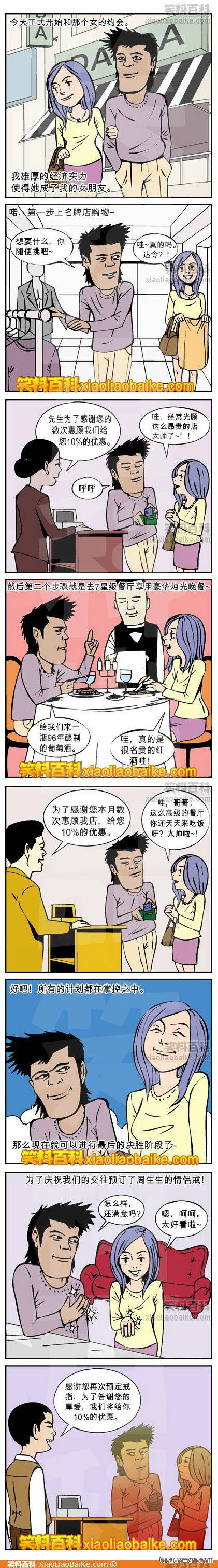 邪恶漫画爆笑囧图第237刊：那你就卸了妆吧