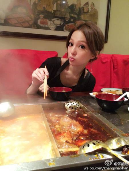 小甜心张韶涵自然唯美生活私房照