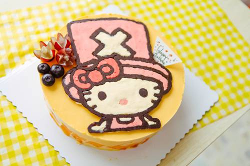 梦幻卡通造型甜点蛋糕图片