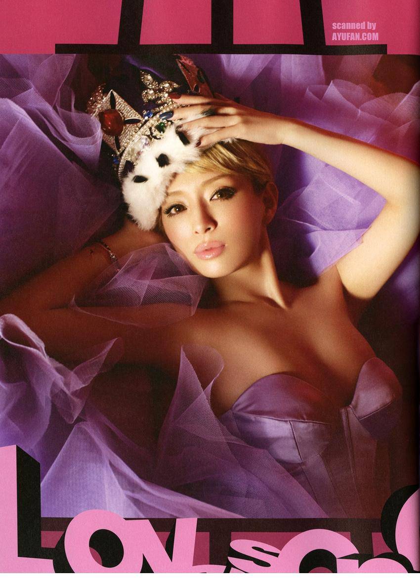 滨崎步化身性感小公主唯美写真