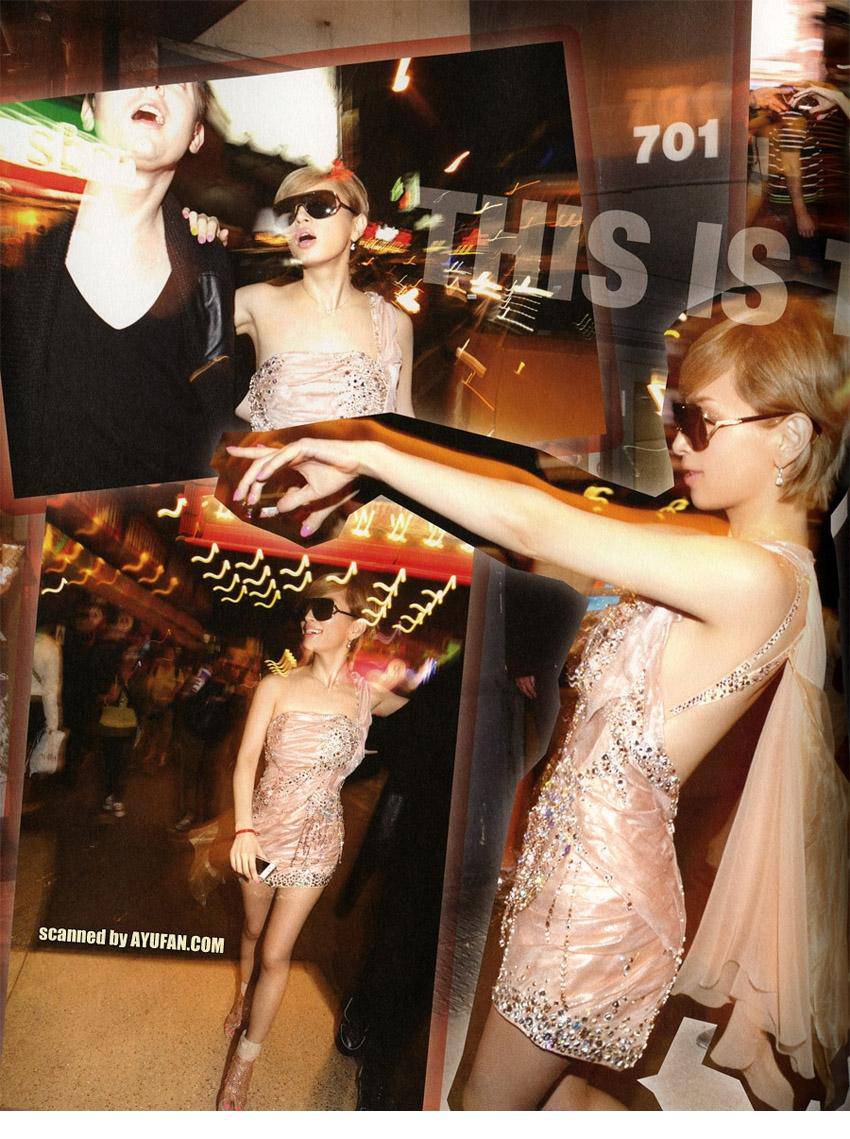 滨崎步化身性感小公主唯美写真