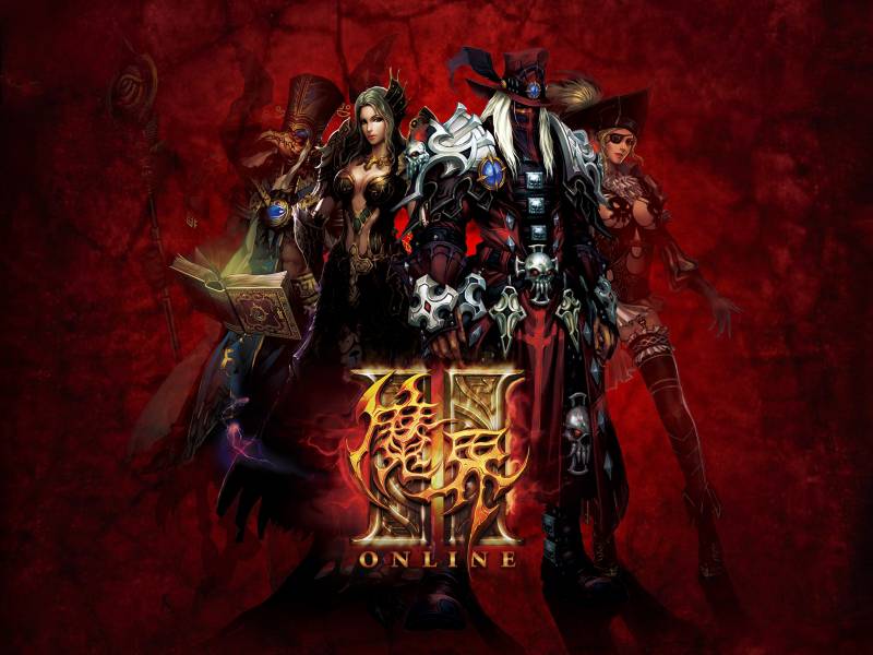网络游戏《魔界2》暗黑风格画面