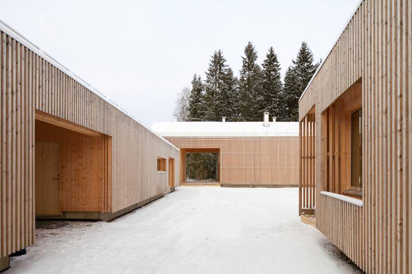 雪地木屋浪漫明亮家居欣赏