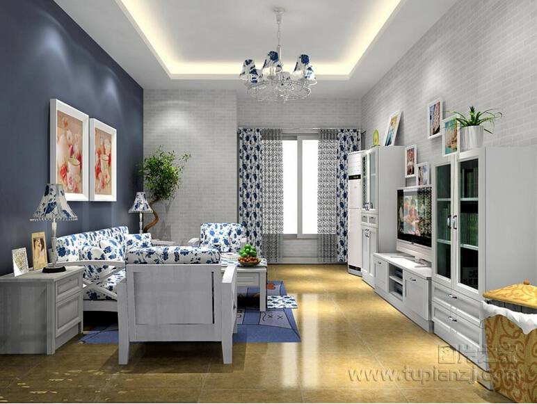 客厅背景墙装修效果图时尚精美