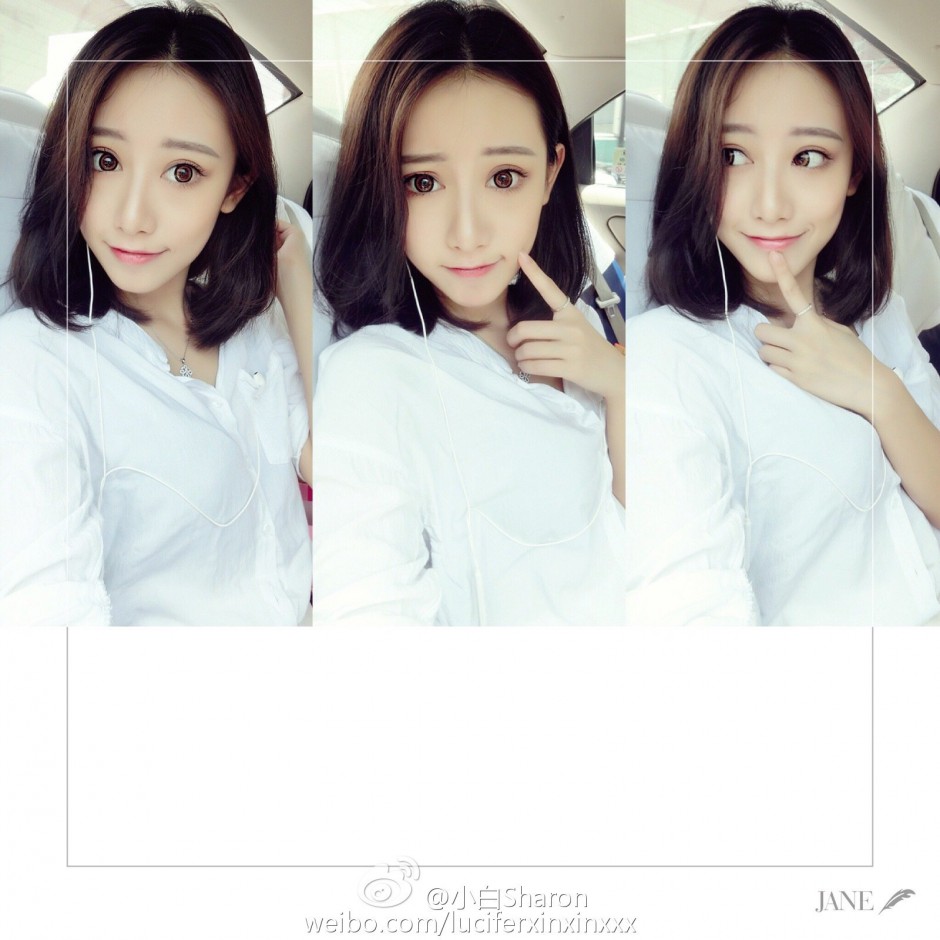 超可爱漂亮美少女小白Sharon美照来袭