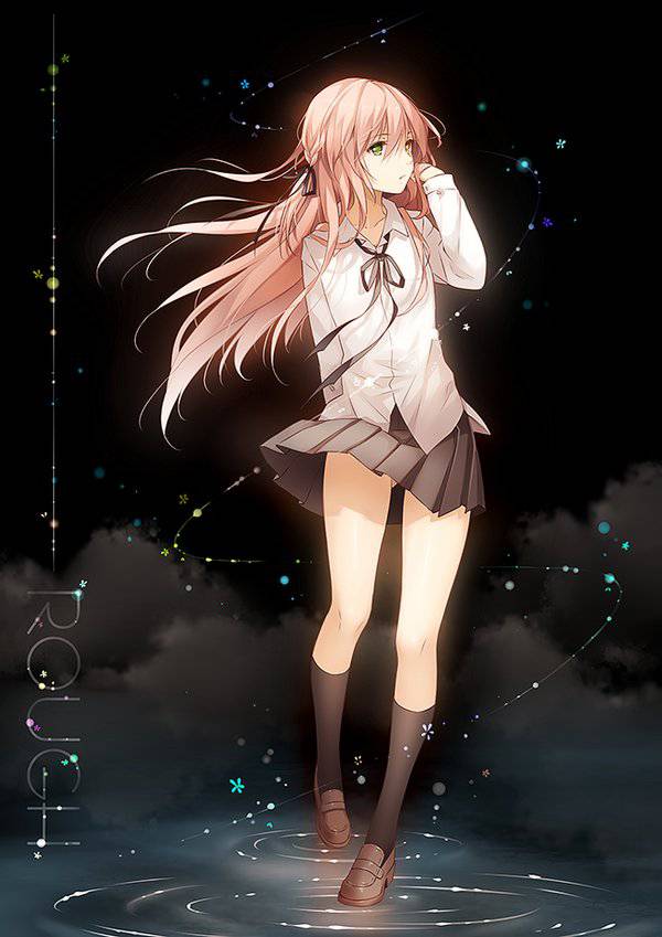 韩国清纯长发卡通女生图片大全