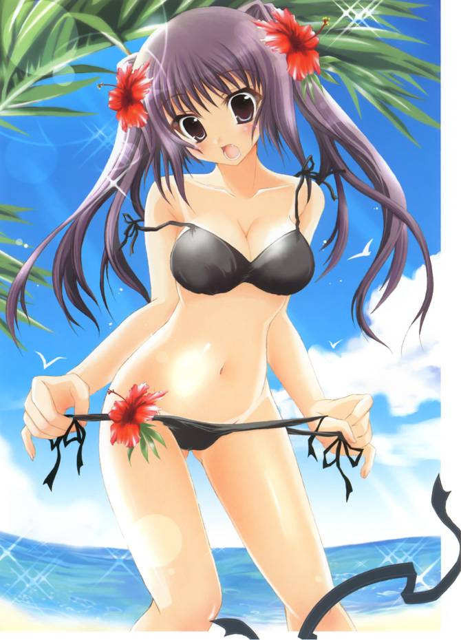 h工口动漫泳装美少女图片