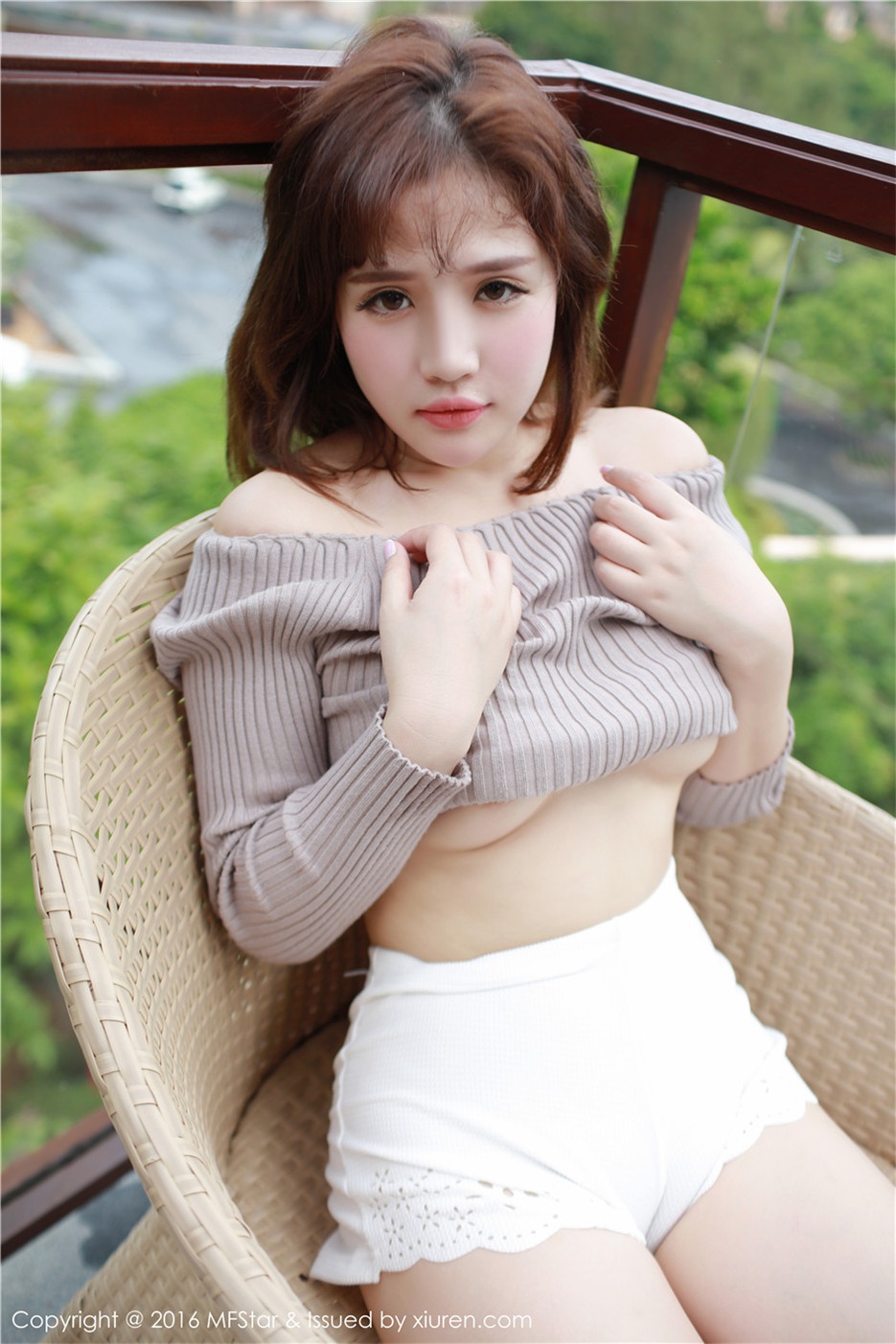 甜美宅男女神徐cake三亚妩媚写真