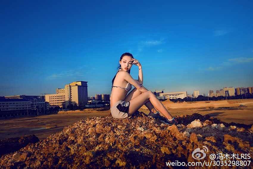 模特冯木木LRIS大尺度私房写真照