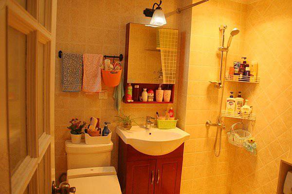 混搭风格70平米小平房唯美小清新装修图片