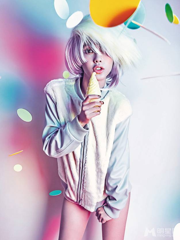 Angelababy变身个性叛逆少女组图