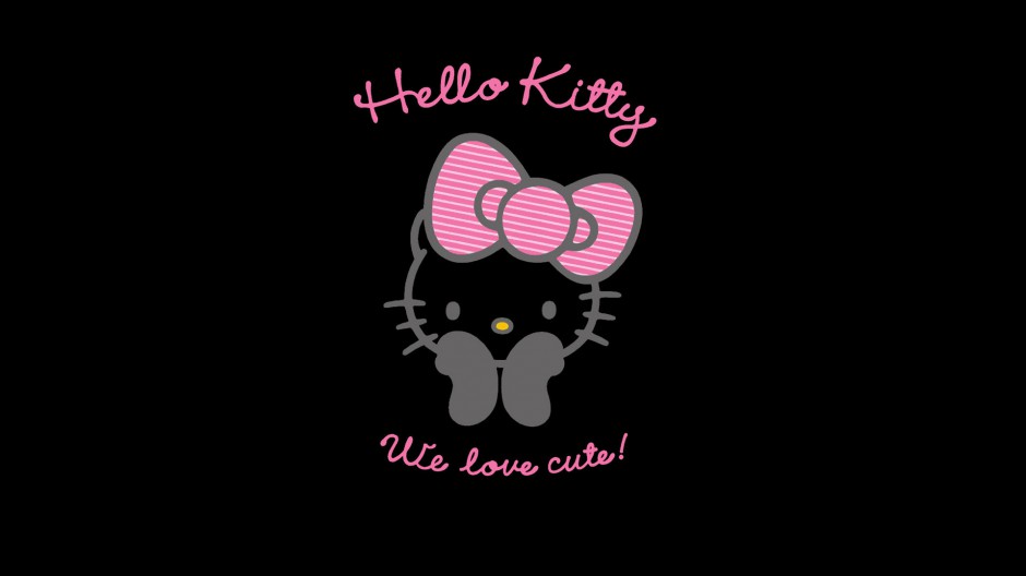 高清非主流Hello Kitty唯美桌面壁纸