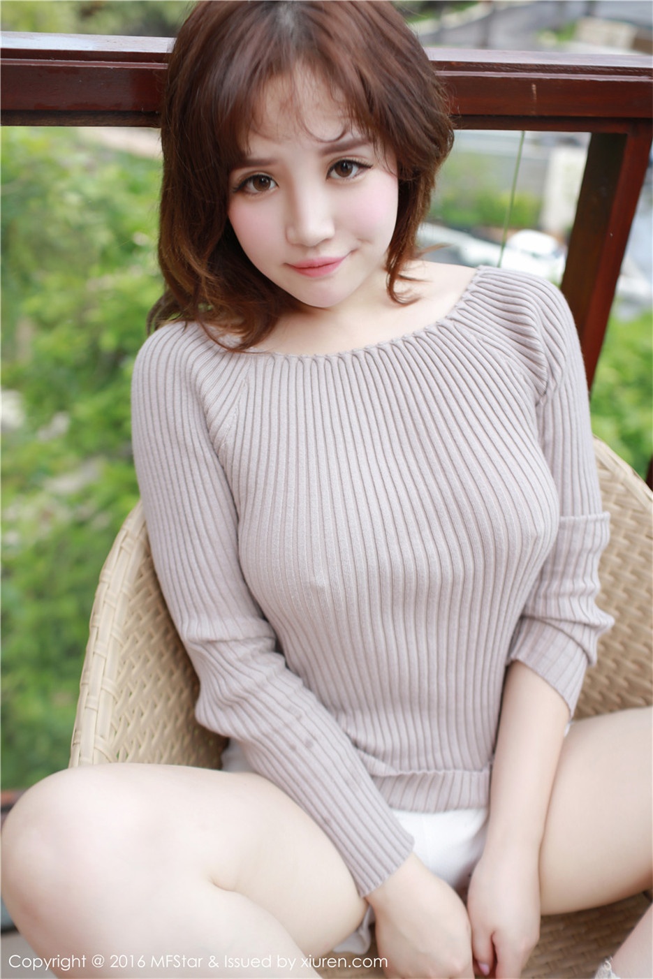 甜美宅男女神徐cake三亚妩媚写真