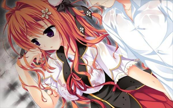 动漫二次元美女图片极致湿身诱惑