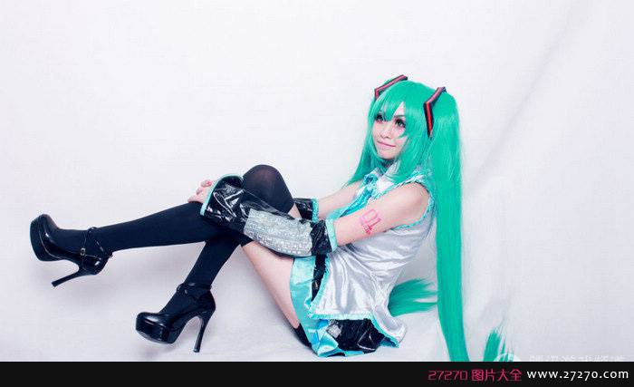 不一样的冷艳 初音未来COS