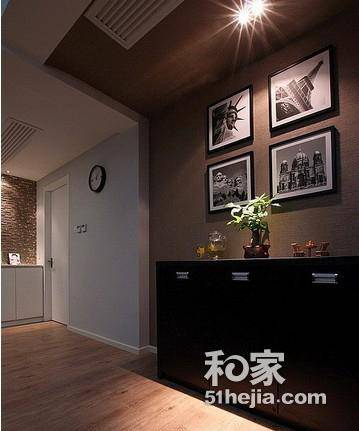 现代简约三居室装修设计案例