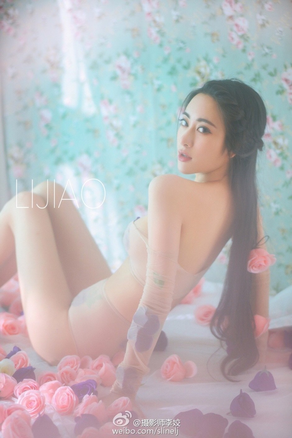 高挑性感牛仔美女魏飞霞Angela艺术写真
