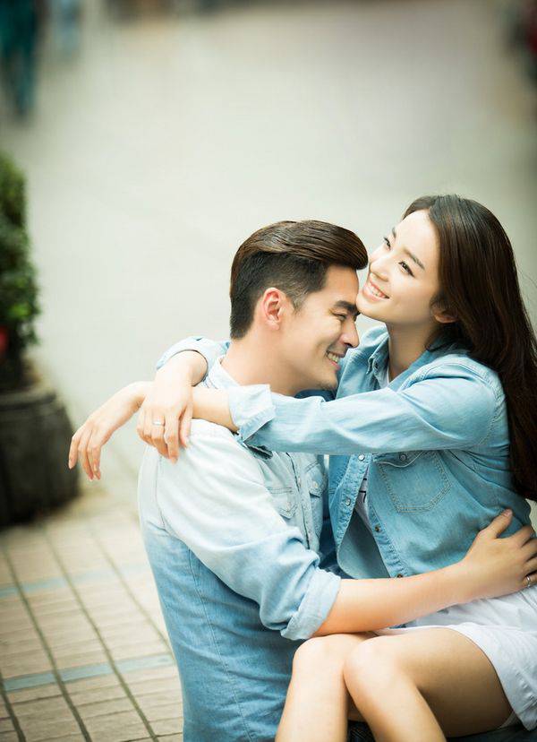 因为你是我的选择甜蜜情侣图片