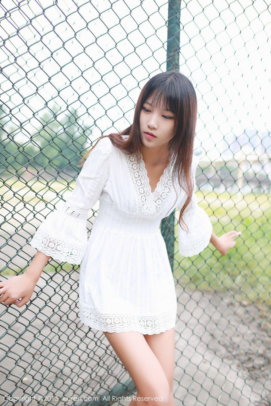 秀人网清纯女孩徐畅甜美迷人写真照