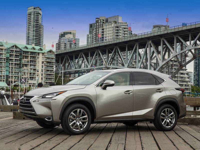 LexusNX2015年新款概念白色跑车壁纸