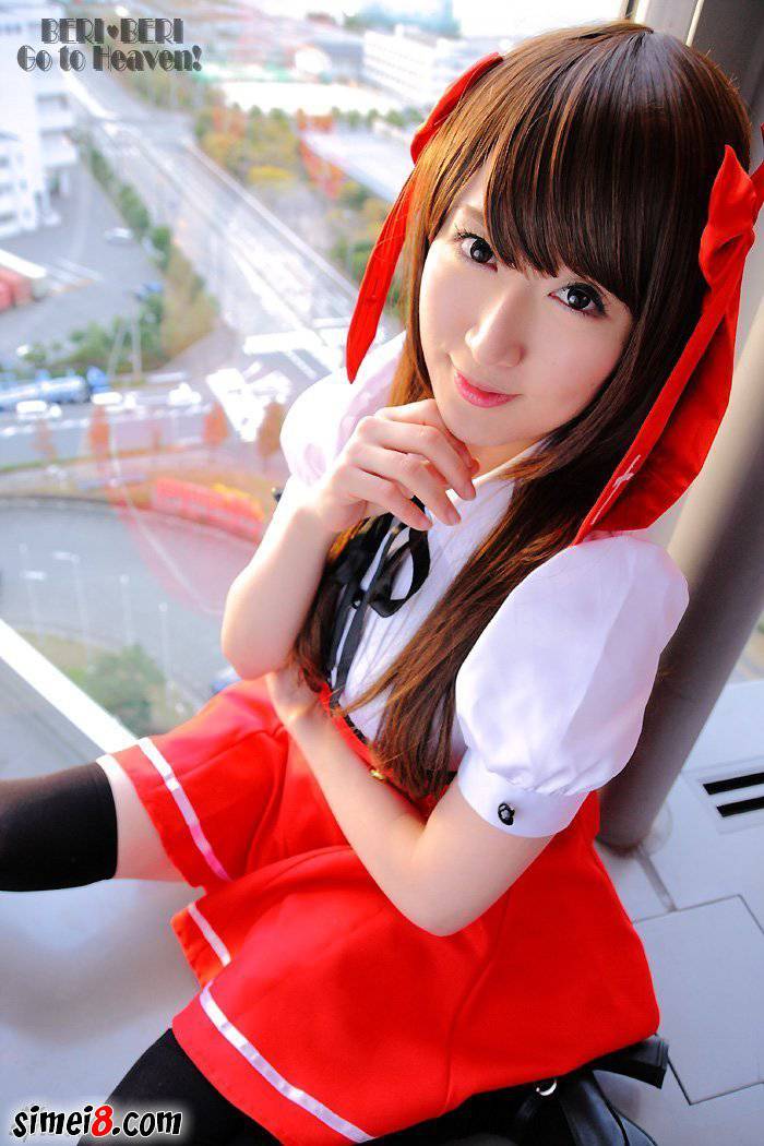 甜美女生可爱cos图欣赏