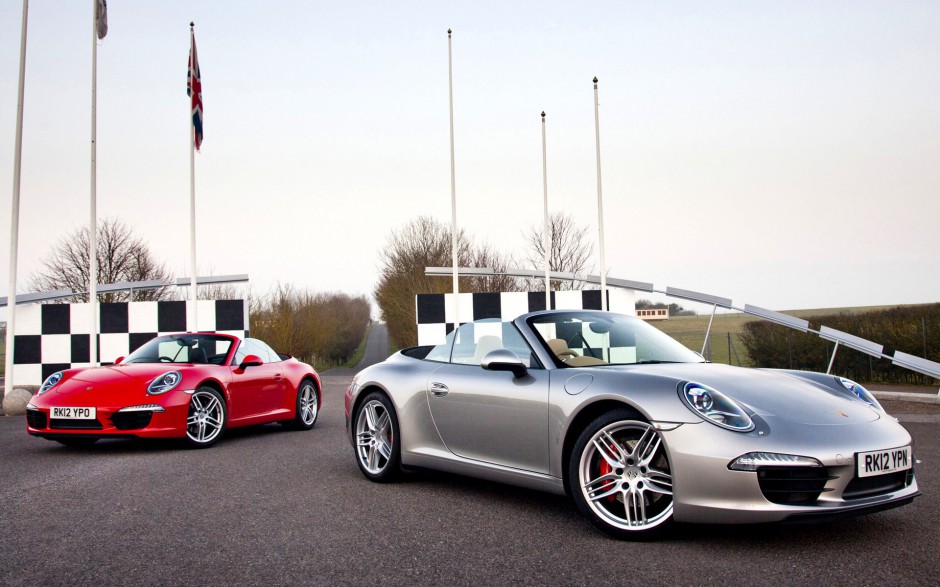 保时捷911 Carrera双子汽车高清图片