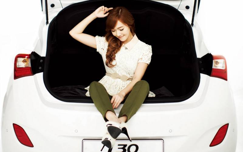 现代汽车I30少女时代帅气代言